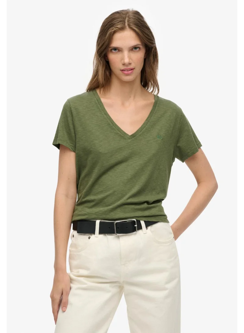 Superdry Studios Slub Embroidered T-Shirt